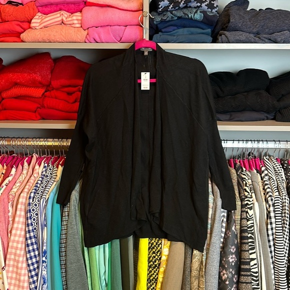 The Limited black long sleeve open cardigan NWT​ - Picture 1 of 3